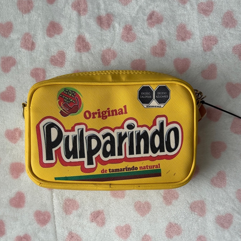 Pulparindo Yellow Crossbody Bag